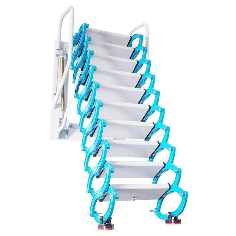 Fully Automatic Hidden Telescopic Electric Staircase for Indoor Villas