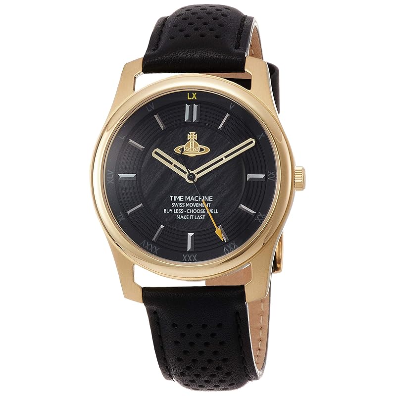 

[Vivienne Westwood] watch VV185GDBK men s Goods black [product]