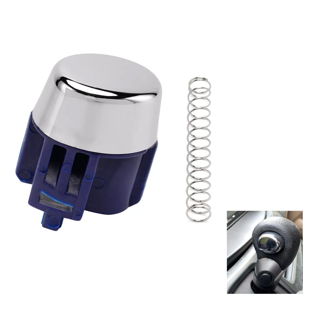 Smooth Operation Transmission Shifter Lever Push Knob Button and Spring Kit for 54132SHJA01 Improves Interior Aesthetics