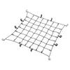 Carmate INNO Car Cargo Medium 8mm Wire 12 Detachable Prevents Cargo from Luggage Net IN812 Net, (100x100cm), Diameter, Extra-Thick Rubber, Hooks, 200%