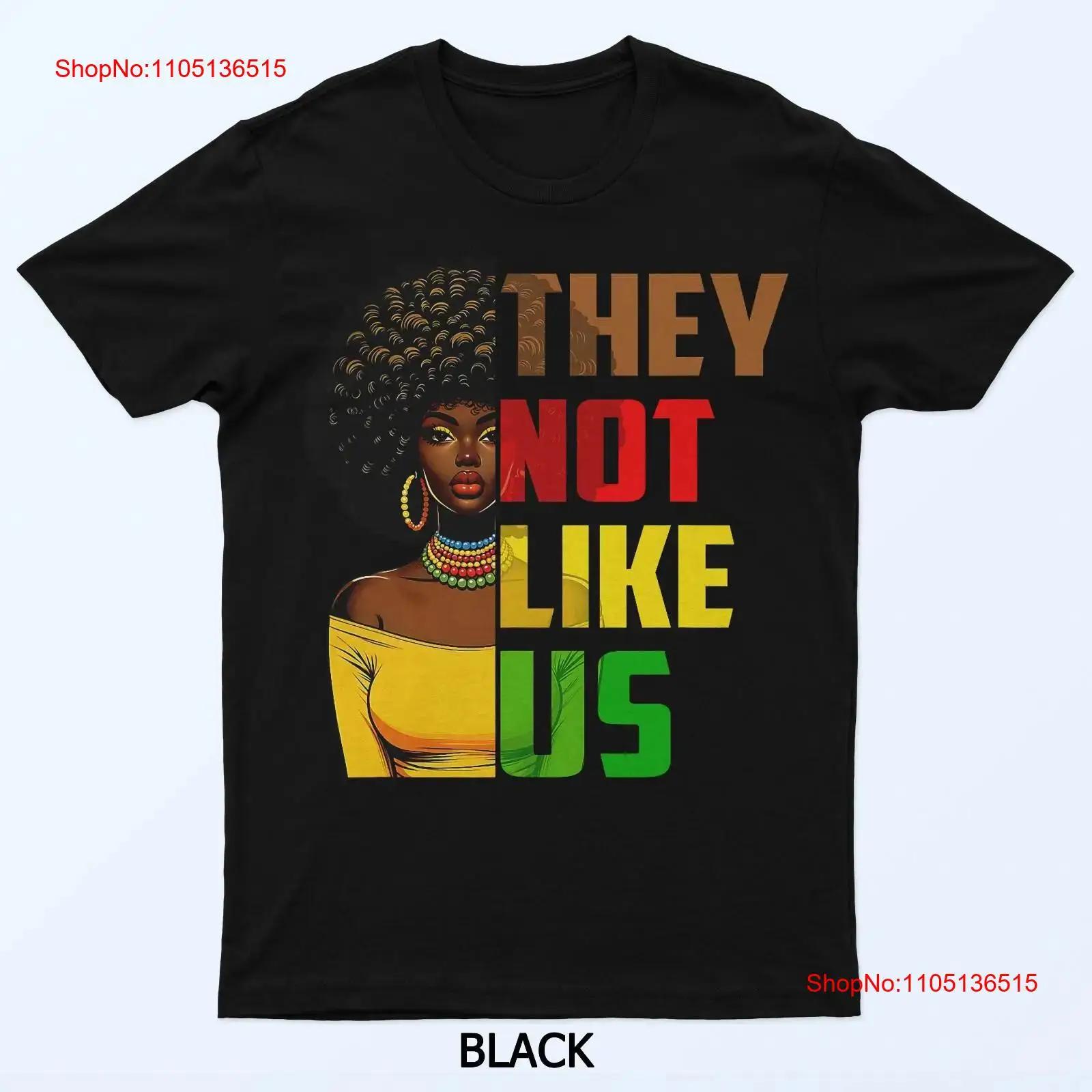 

They Not Like Us African American Women Black History Root T Shirt vintage Washed designer clothes Top For Everyday Wear 5XL різнокольоровий