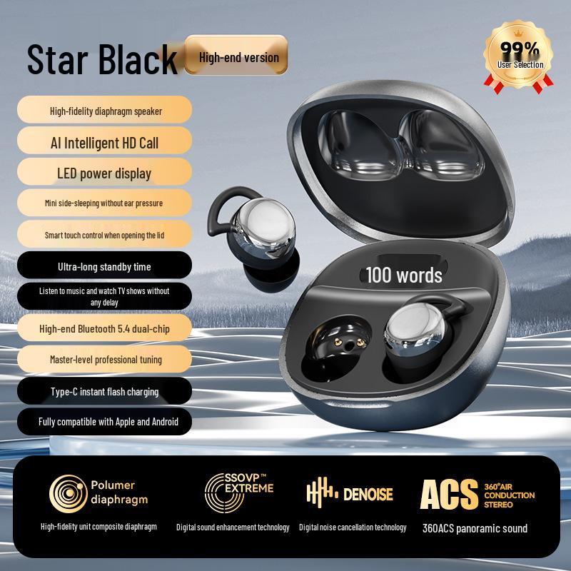 Popular AI Waterproof Mini Sleep Earphones: Classic Wireless Bluetooth Earbuds & Fashion Accessories