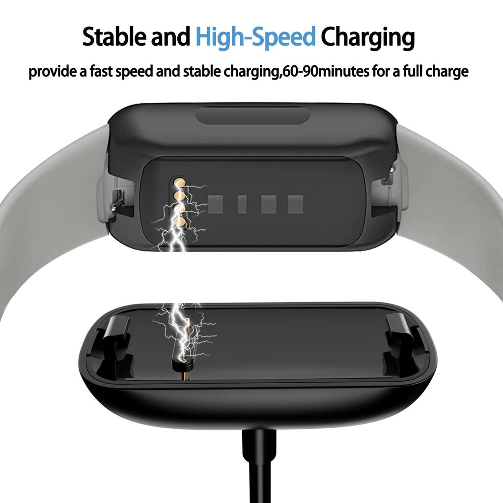 Kabel USB do ładowania zegarka 50cm/100cm dla Fitbit Inspire 3 Zamienny przewód do ładowania dla Fitbit inspire 3 Akcesoria do smartwatcha