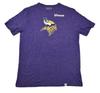 Unisex Shirt Cotton Oversize Large Size Majestic NFL Mens Minnesota Vikings Football Shirt New L, XL