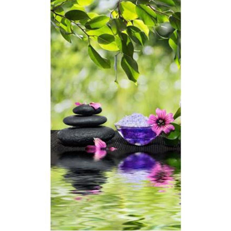 Beautiful Zen Scenery Pattern 5D Diy Diamond Painting 3D Diamond Embroidery Home Decoration Exquisite Gift