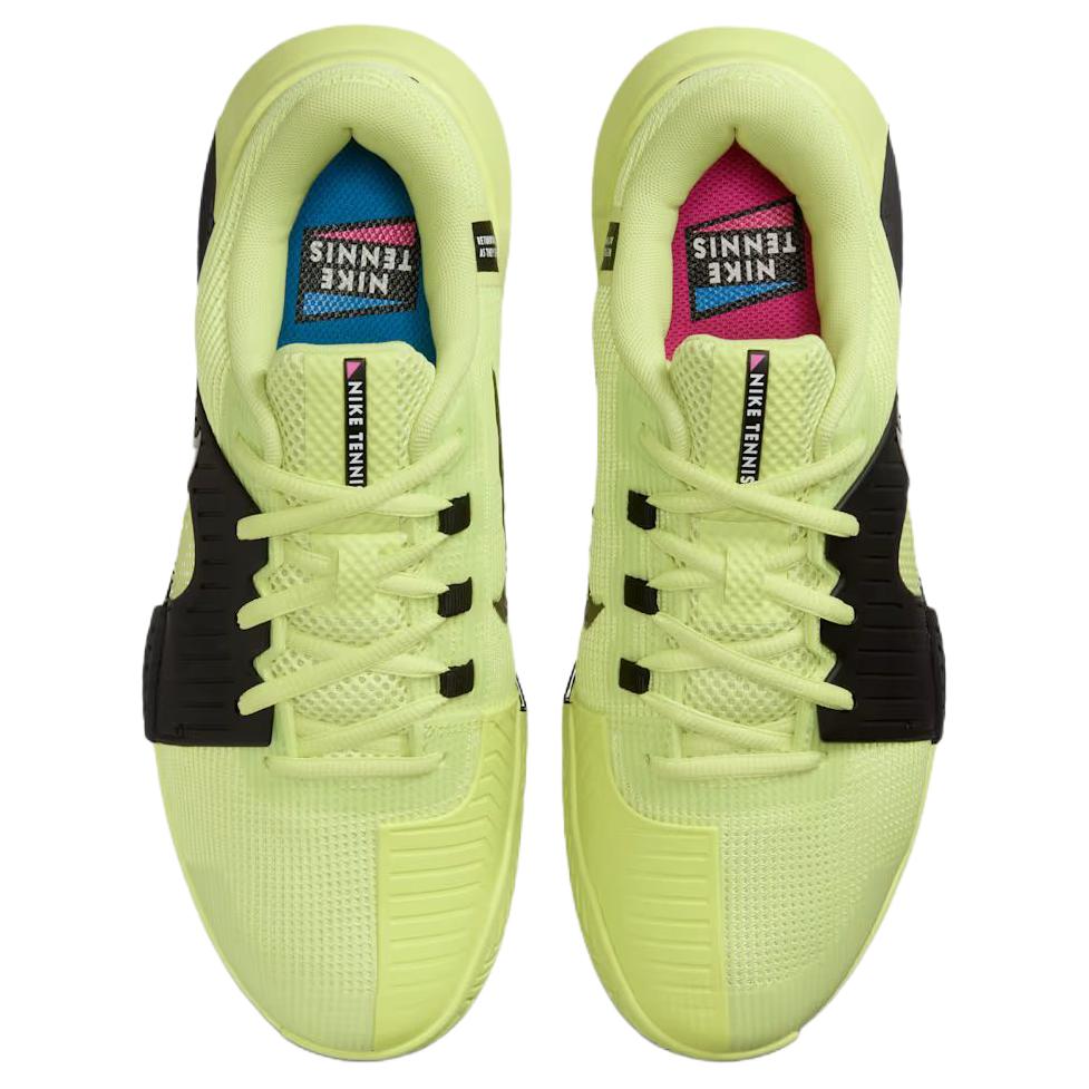 Nike Zoom GP Challenge 1.5 Abrasion Resistant Low Top Tennis Shoes Women's Light Lemon IQ5175-001
