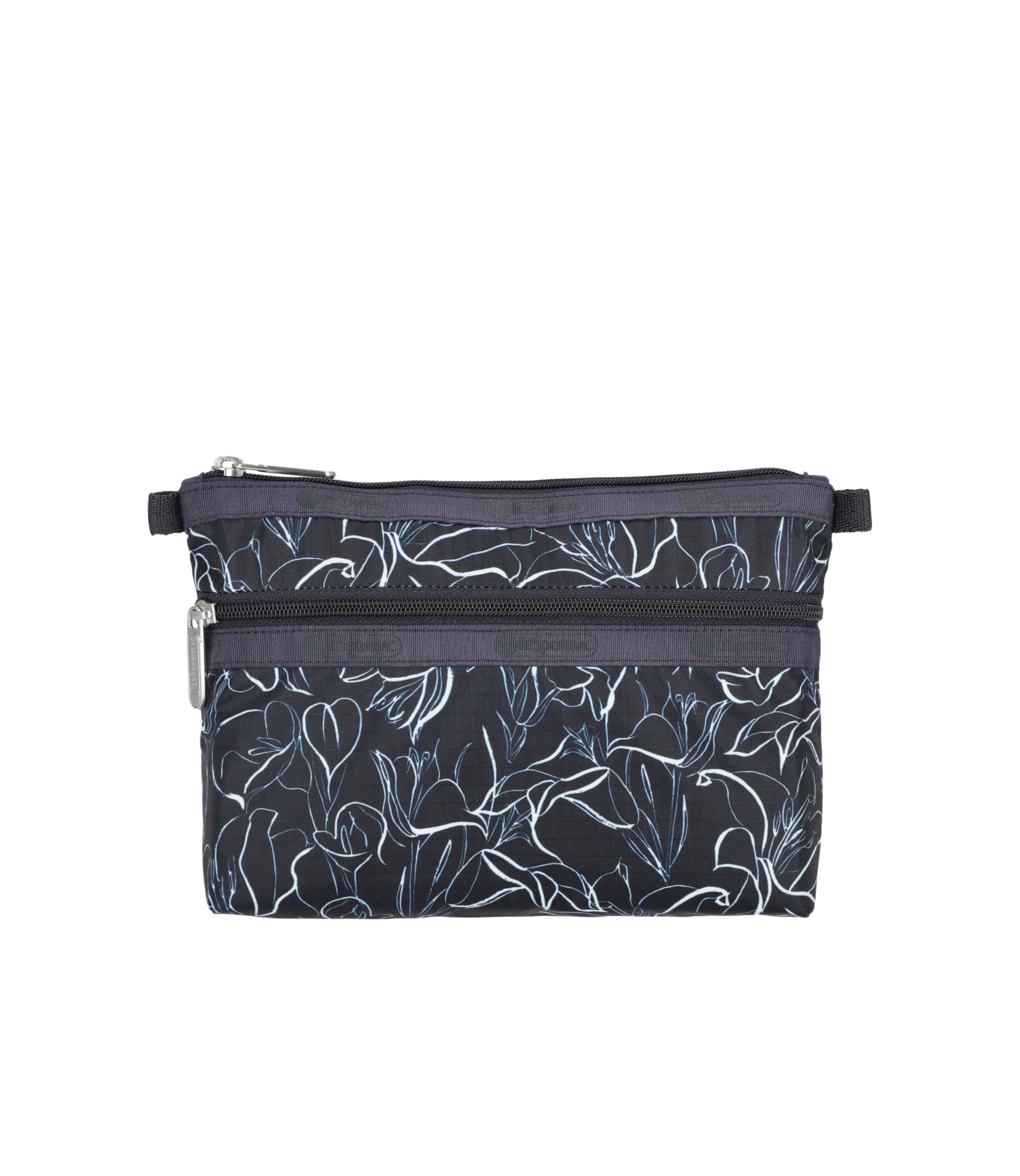 

Сумочка COSMETIC Sketch Floral Navy [LeSportsac] [Официальная] CLUTCH/7105