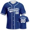 Baseballtrikot für Fans Einfaches Baseball-Shirt