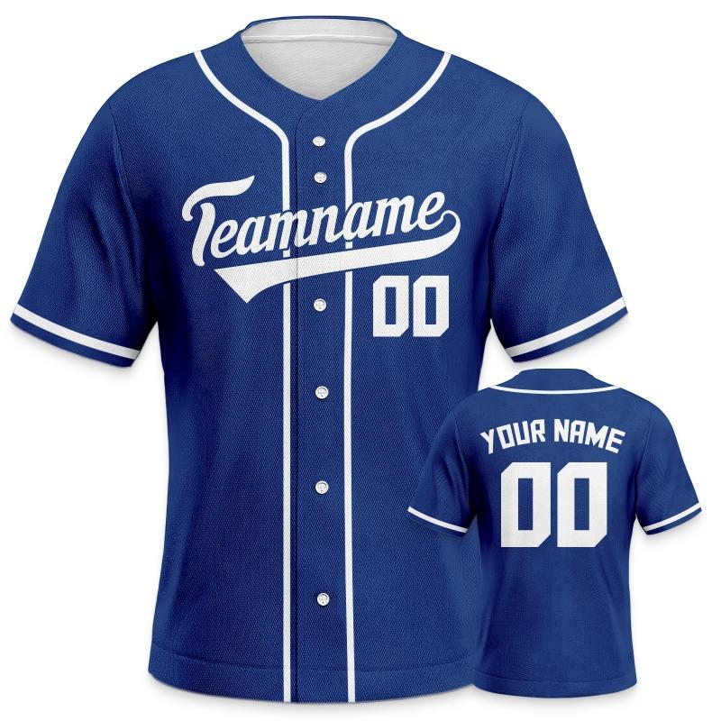 Baseballtrikot für Fans Einfaches Baseball-Shirt