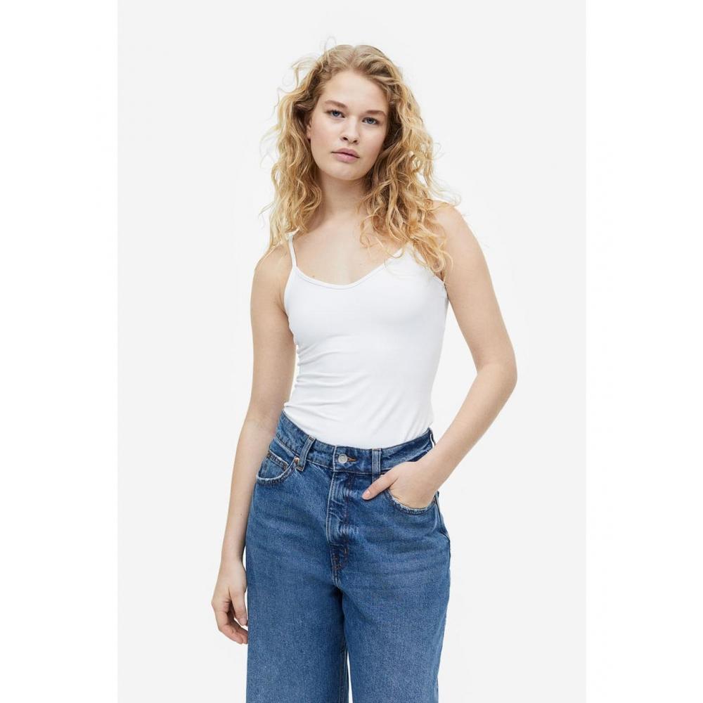 

H&M Strap Top White 1142902002