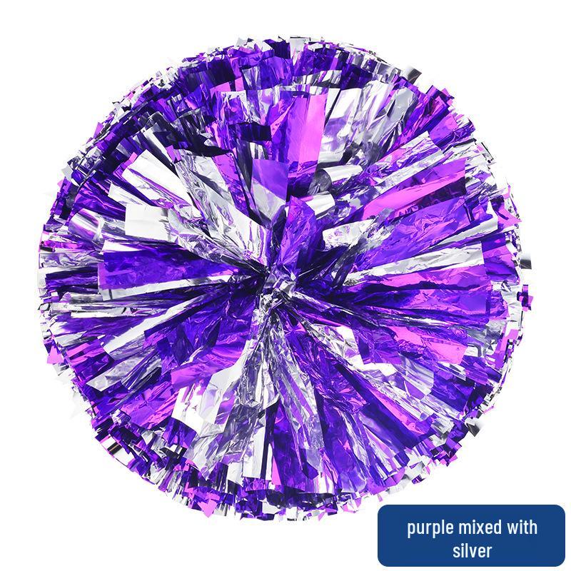 Pompony Cheerleadingowe i Kwiaty Ręczne - Kolorowe Rekwizyty na Zawody Sportowe