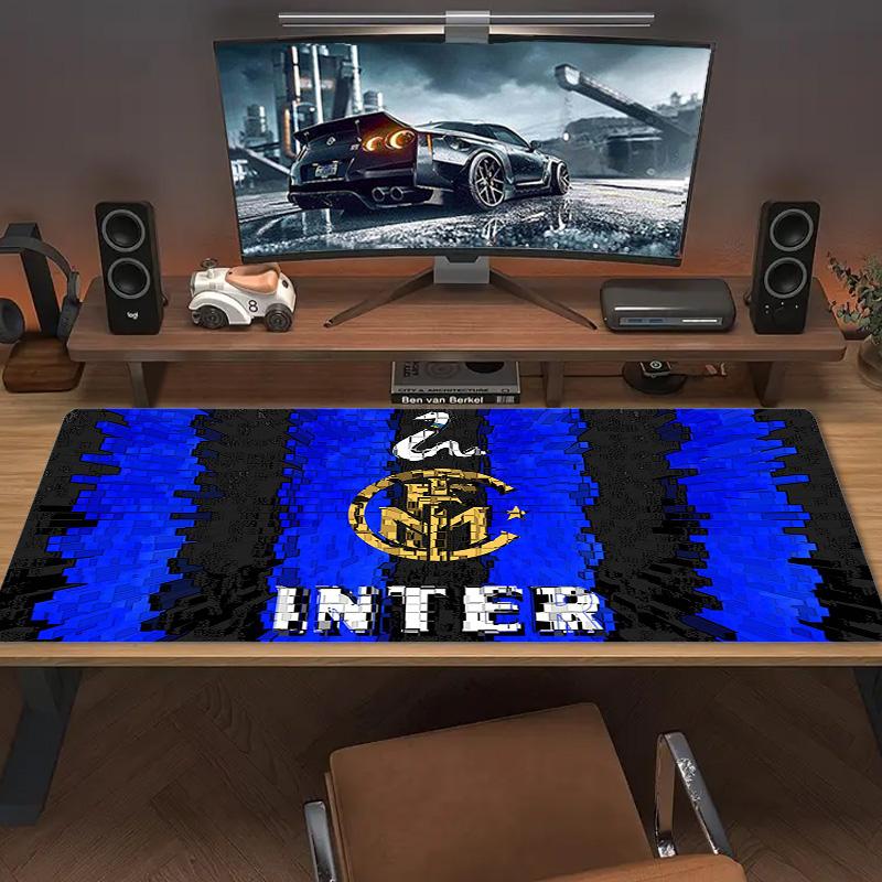 INTER Color Mouse Pad Large Gaming Table Cushion Non-slip Laptop Tablet Big Mousepad XXL Mat Mini PC Playmat With Lock edge