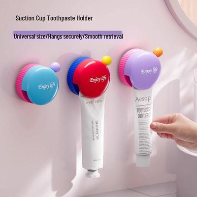 Newcomer 2025 Wall-Mounted Bathroom Dispenser: Facial Cleanser, Hand Cream, Storage Rack.