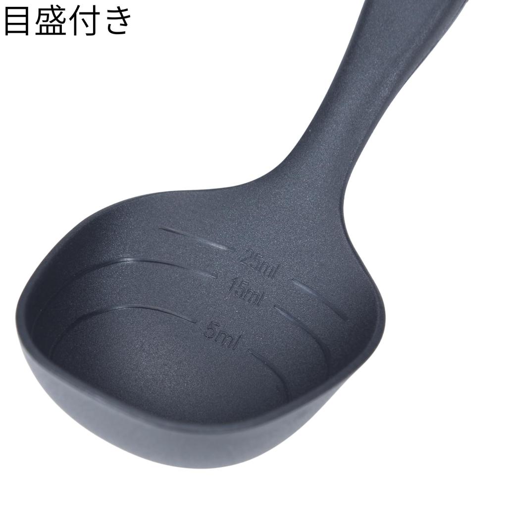 Takagi KANUCHI OUTDOOR Folding Ladle with Scale Outdoor Camping Cookware