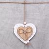 Elegant Wooden Heart Hanging Pendant Ornament for Bedroom and Party Decorations