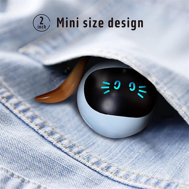 Smart Cat Toy USB Cat Ball Toys For Cats Dogs Rechargeable Self Rotating Indoor Kitten Electronic Ball Toys Cat Accessories