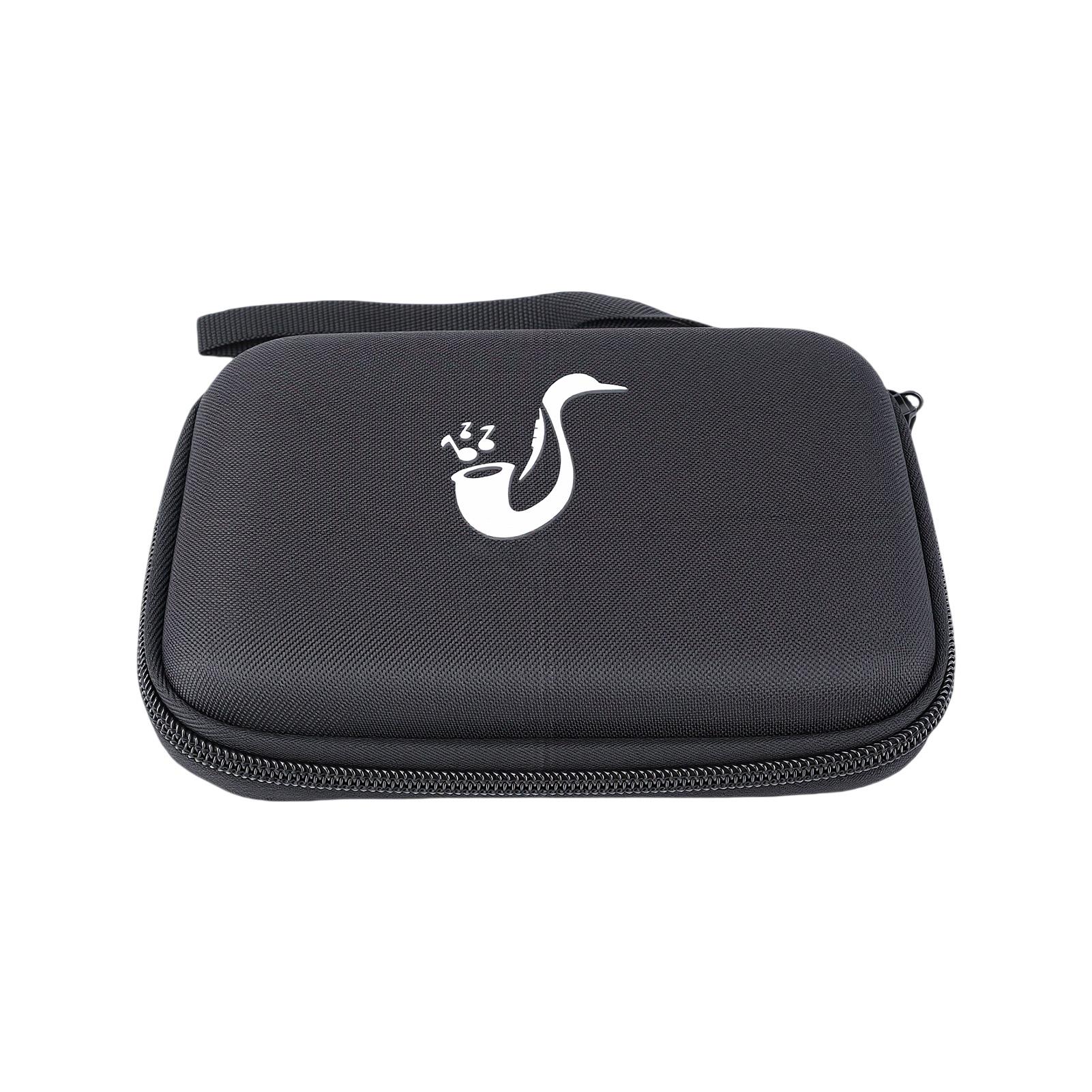 

Reed Case Storage Bag Waterproof Saxophone Clarinet Reed Holder Pouch EVA Material Reed Protector for 15 Piece Capacity чёрный