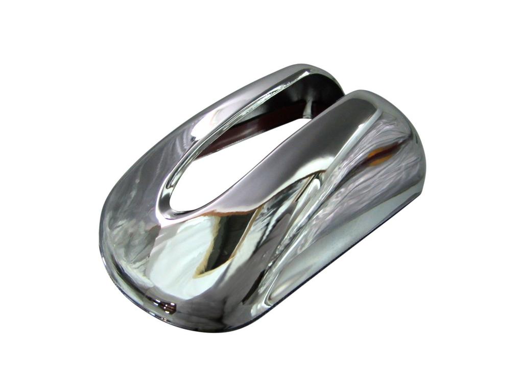 BRIGHTZ Chrome Antenna Cover for the Tanto Custom LA Part Number 22288 Z-Type [ANTENNA-025] LA600S/LA610S (LA600, LA610, A600, A610, 600, 610) -