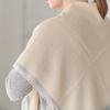 Dal Cashmere Air Scarf Square Beige