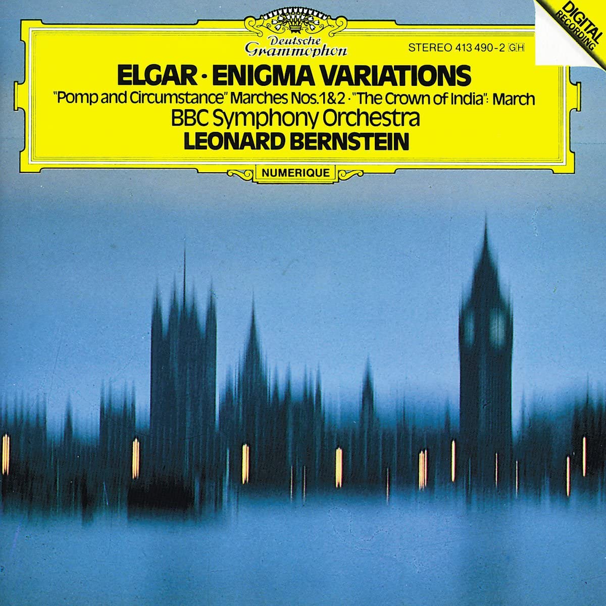 

CD E. ELGAR - ENIGMA VARIATIONS 4134902 Capitol Records 1990 Germany Classical Used