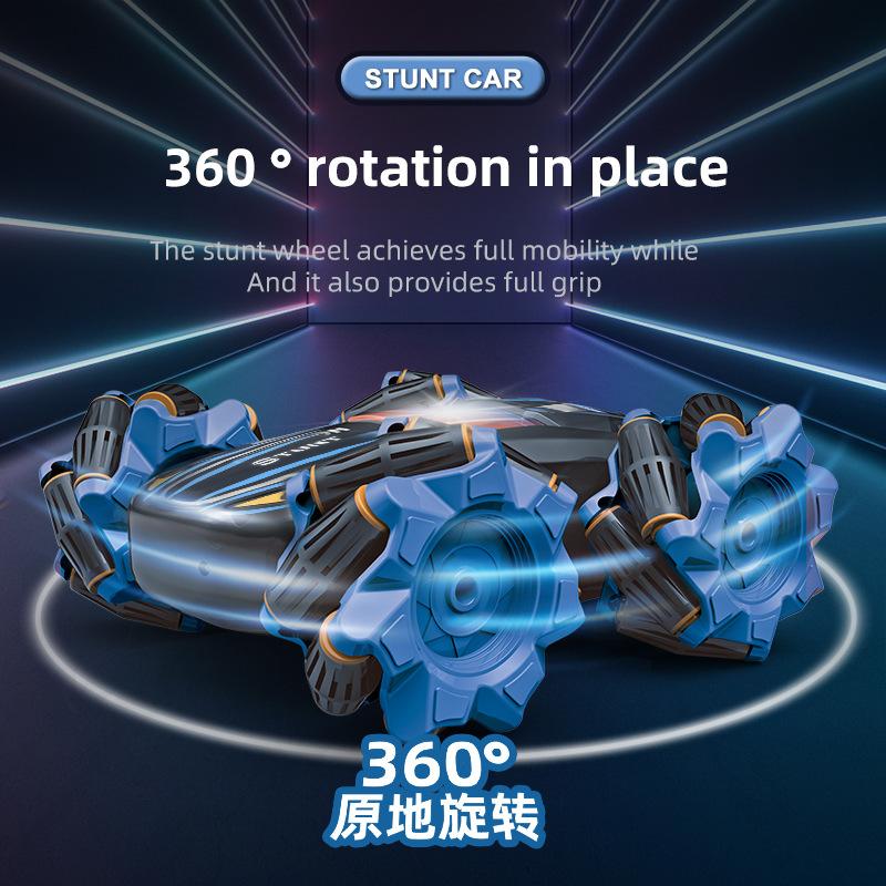 Children's Double-sided Stunt Drift Remote Control Car, Four-wheel Drive Flip Off-road Vehicle, Electric Remote Control Car Toy