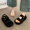 Sandals Women's New Summer Fashion Commuting Versatile Small Man Height Increase Platform Casual Beach Shoes