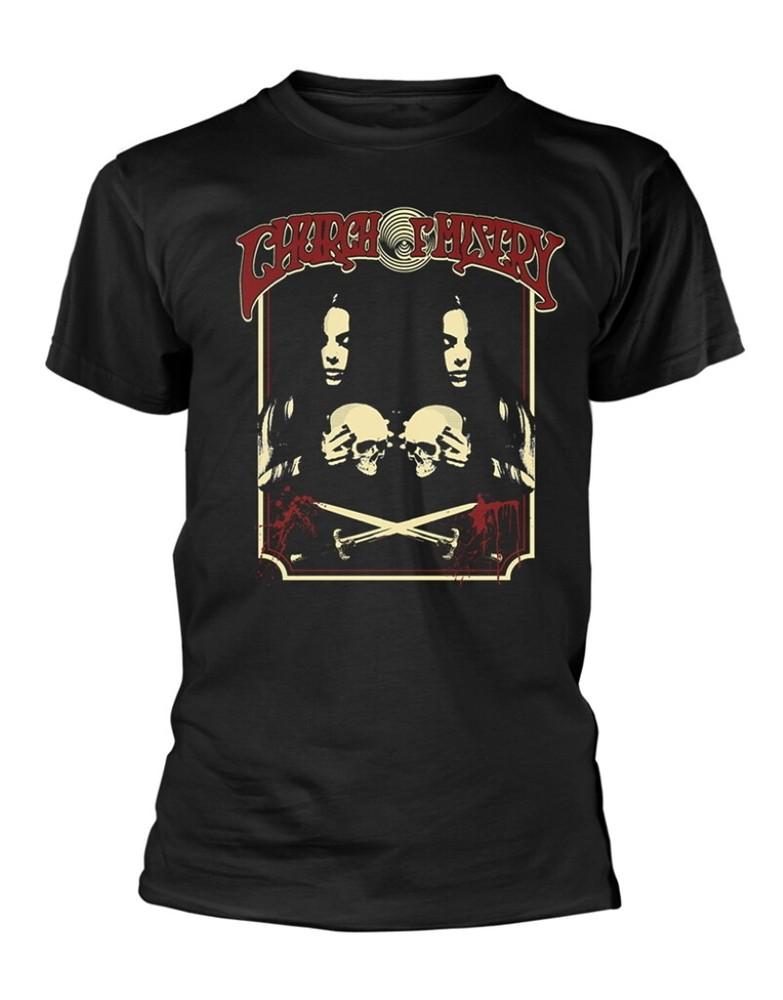 Church Of Misery Dual Skull Girl T-Shirt M