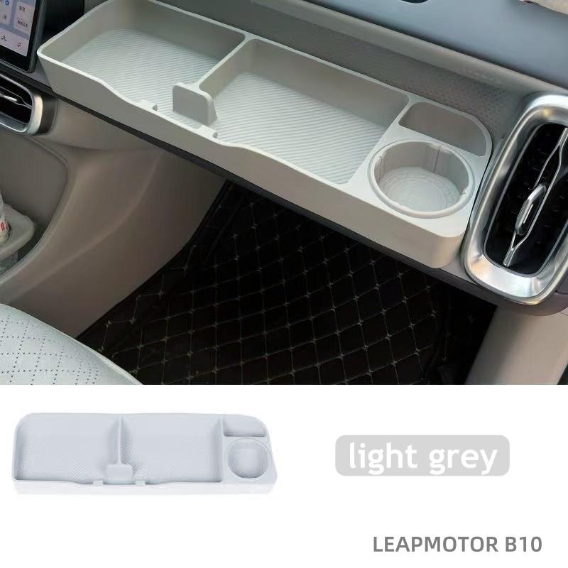 Storage Box For Leapmotor B10 Lafa 5 LAFA5 2026 2025 Cup Holder Phone Holder Glove Box Modification Accessories