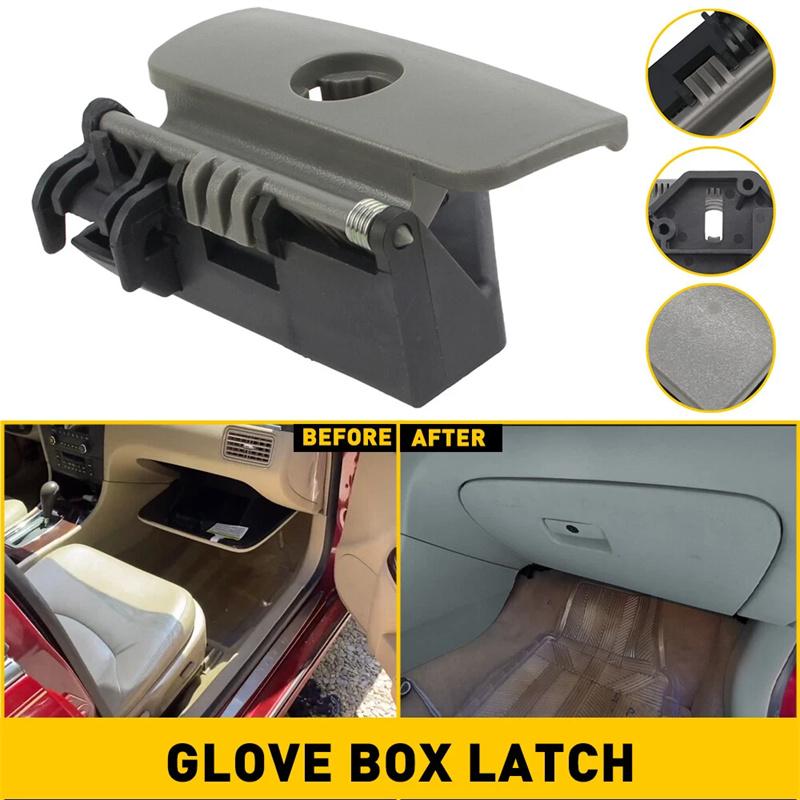 Glove Box Latch Lock Handle 15251006 15251007 For Buick Lacrosse/ Allure 2005 2006 2007 2008 2009 Gray