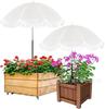 Popular Plant Parasol Upgraded Adjustable Outdoor Garden Potted Plant Pot Plant Parasol