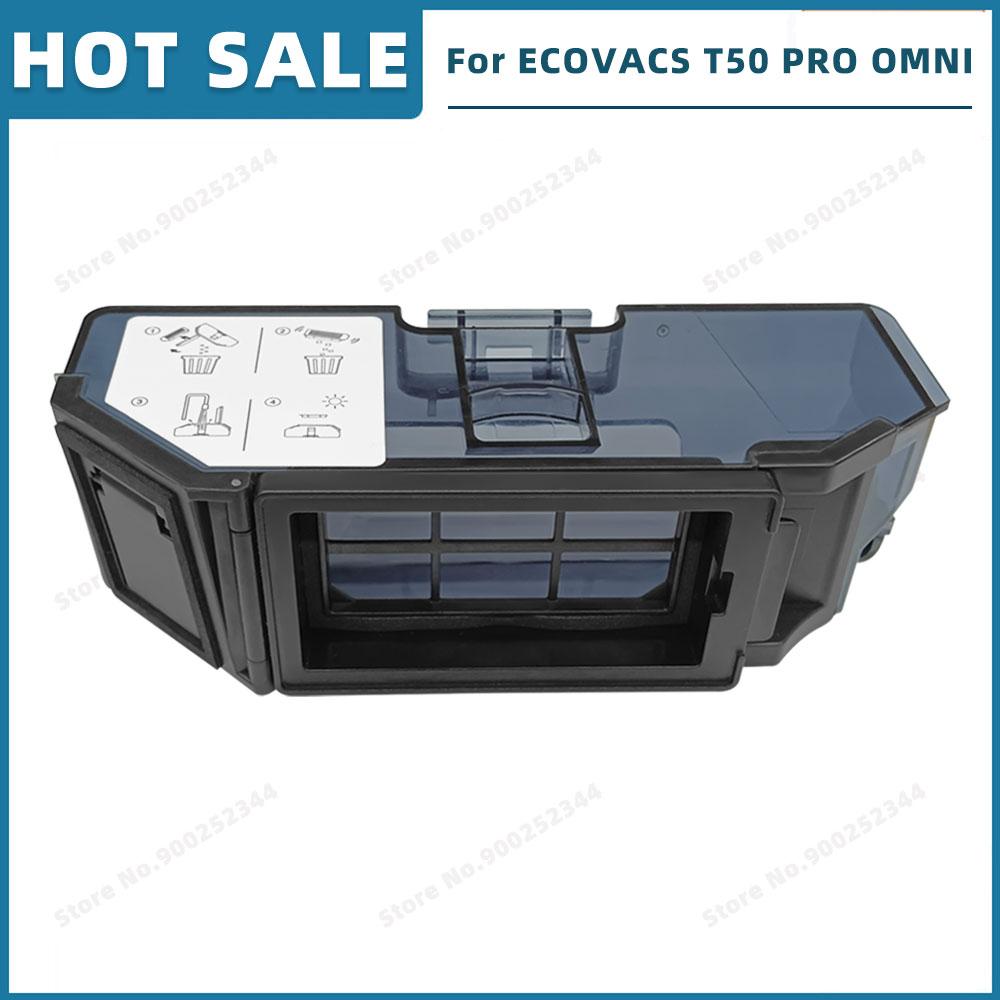 Compatible For ( ECOVACS T50 OMNI / T50 PRO OMNI ) Replacement Parts Accessories Main Side Brush Hepa Filter Mop Cloth Dust Bag