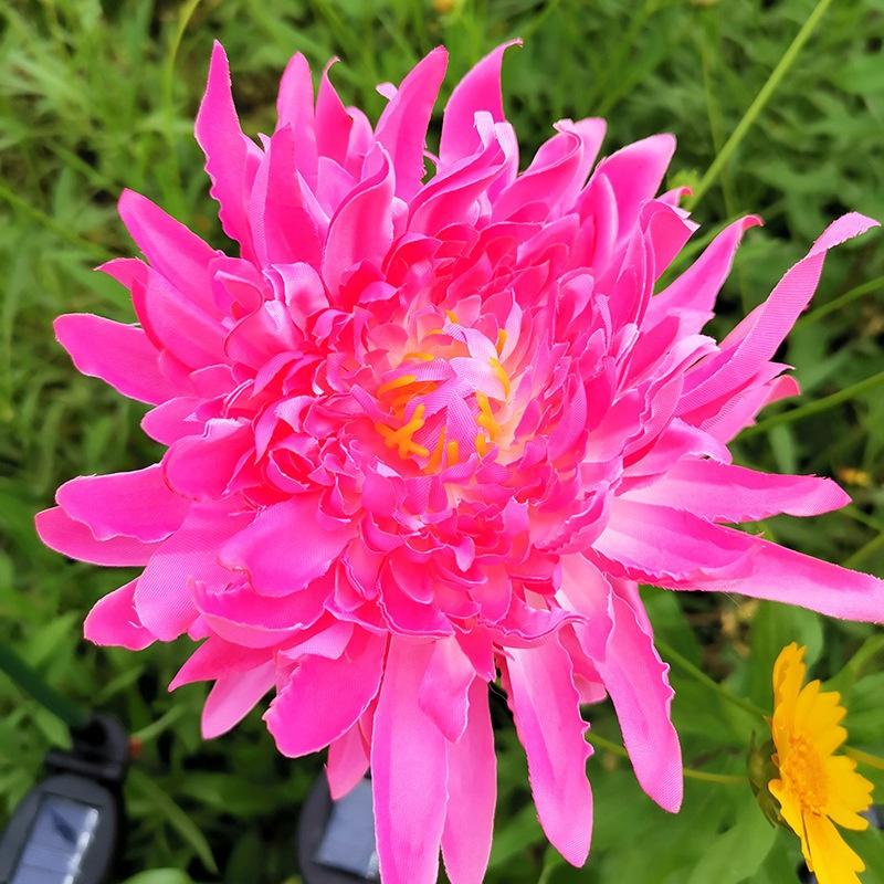 Solar Chrysanthemum Garden Lights Decorative Landscape Lighting Outdoor for Pathway,Garden, Patio, Yard, Walkway,Garden, Flowerbed, Fence