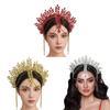 Fashionable Crystal Tasseld Headpiece for Women Suitable for Weddings Birthdays and Beach Vacation