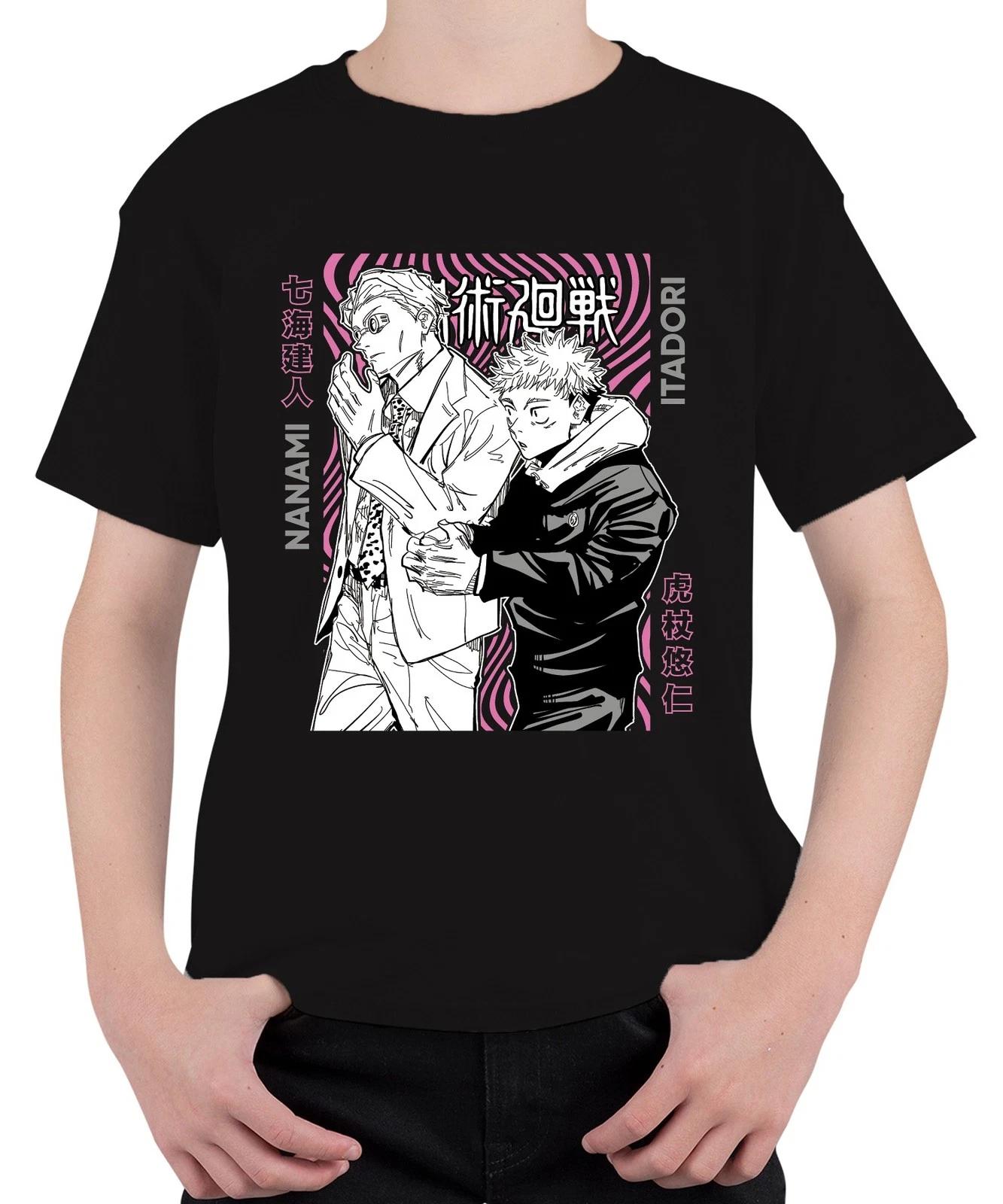 Jujutsu Kaisen Nanami Itadori Anime Ästhetik Geschenk Manga Retro Unisex Kinder L