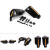 1 Pair Universal Motorbike Motorcycle Handguards Protectors Pattern Hand Guards Black