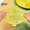 Aurora Glitter Toy Corn Squeeze Slow-Rising TPR Fidget for Stress Soft Rubber Relief Realistic Vegetable-Shaped Decompression Gadget Kids Adults