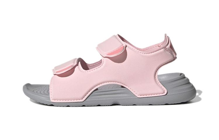 Adidas Swim Sandal Synthetic Leather Comfortable Cushioning, Wear Resistant Children s Sandals Pink FY8937 29