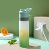 650ml Spray Water Bottle Portable Outdoor Sport Water Bottle for Girls Gym Fitness Drinking Drinkware Hiking Riding Water Bottle