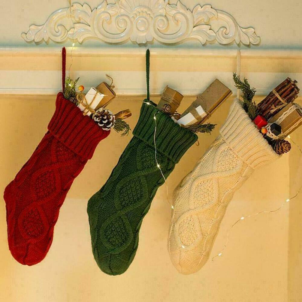 Claus Party Supplies Xmas Tree New Year Decoration Home Decor Christmas Stocking Gift Bags Socks
