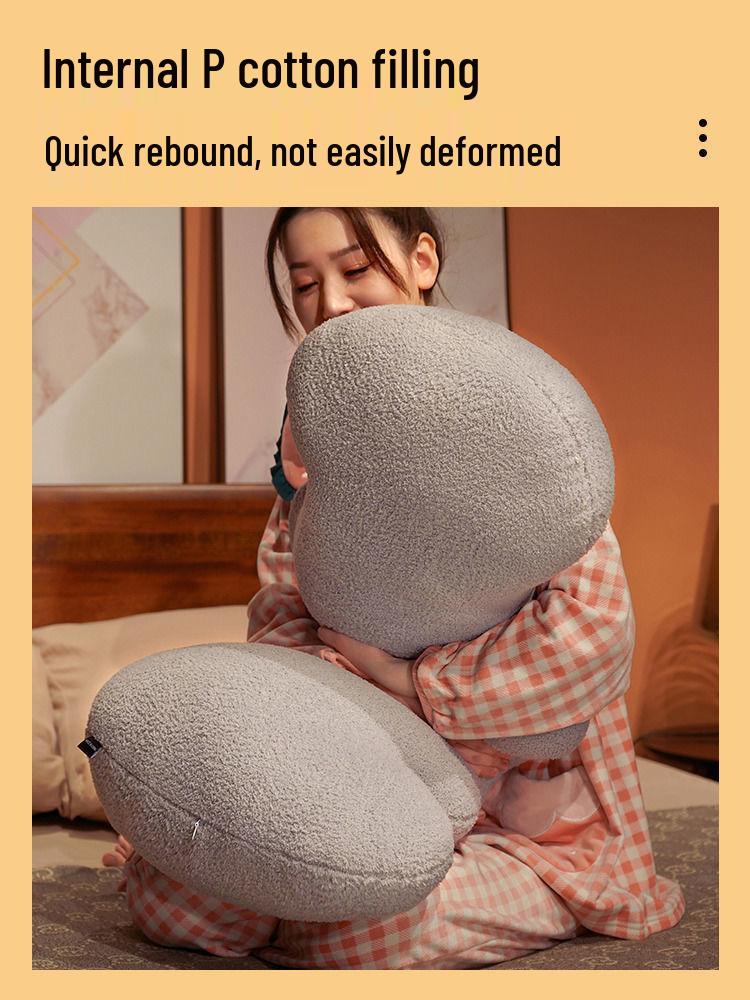 Pernă Lungă Ondulată de Lux: Pernă elegantă pentru spătar pentru canapea, pat sau dormitor - Cadou perfect pentru cupluri.