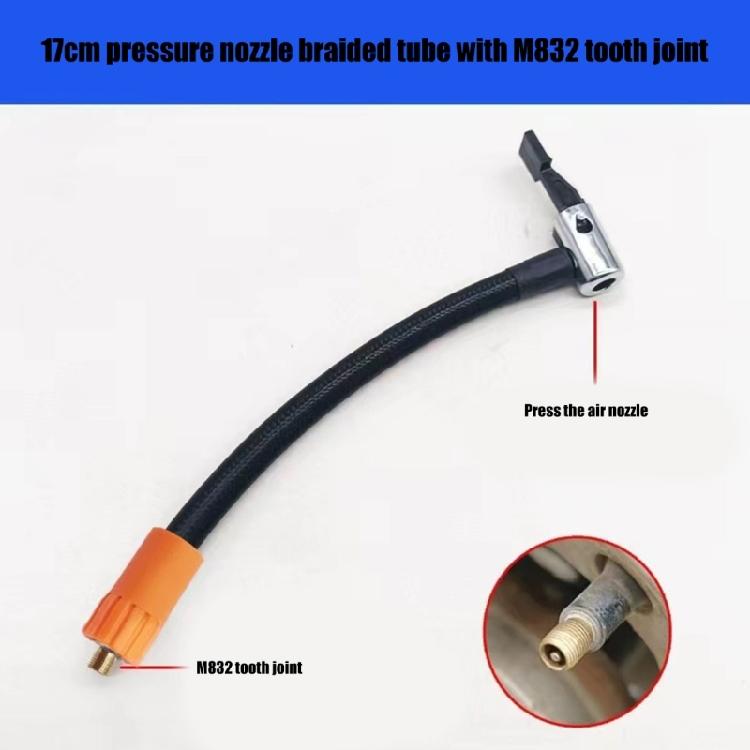 Long Lasting Convenient M6 Locking Air Chuck Valves Connector With Standard Tire Valves for Car Truck Air Pumps Tire Use
