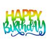 Happy Birthday Metall-Stanzschablone für DIY Scrapbooking, Fotoalbum, Prägung, Papier, Karten, Basteln