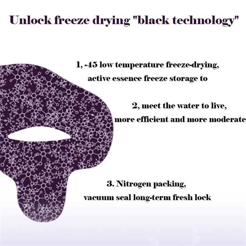 Typ hadího jedu Peptid Kolagenová oční maska ​​Odsolování Oční Zrno Váček Vrásky na čele Čtyři jednoty