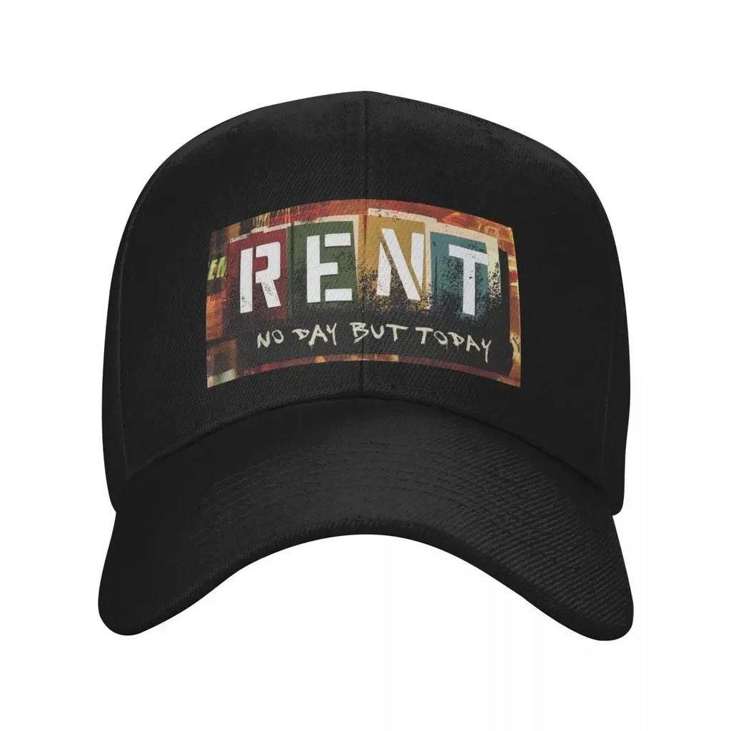 RENT music logo Baseball Cap Hat Beach Hood hats for Unisex Luxury Hat Women Unisexs
