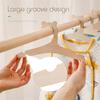 5/10pcs Baby Wooden Clothes Hanger DIY Creative Room Decoration Kids Clothes Drying Storage Children's Organizer Clothing Hanger