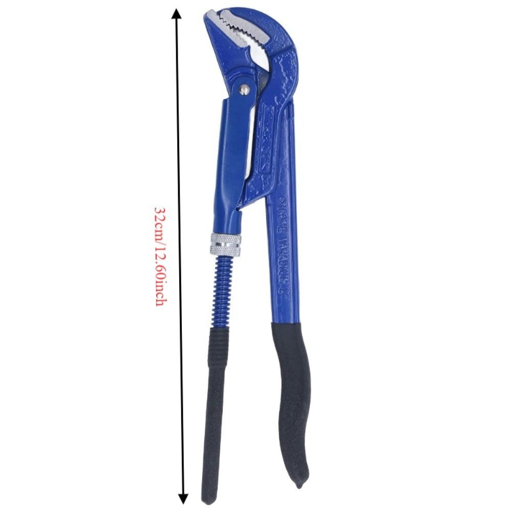 High Carbon Steel Universal Metric Wrench 0‑70mm Opening Plumbing Clamp Wrench Bathroom Plumbing 1 inch