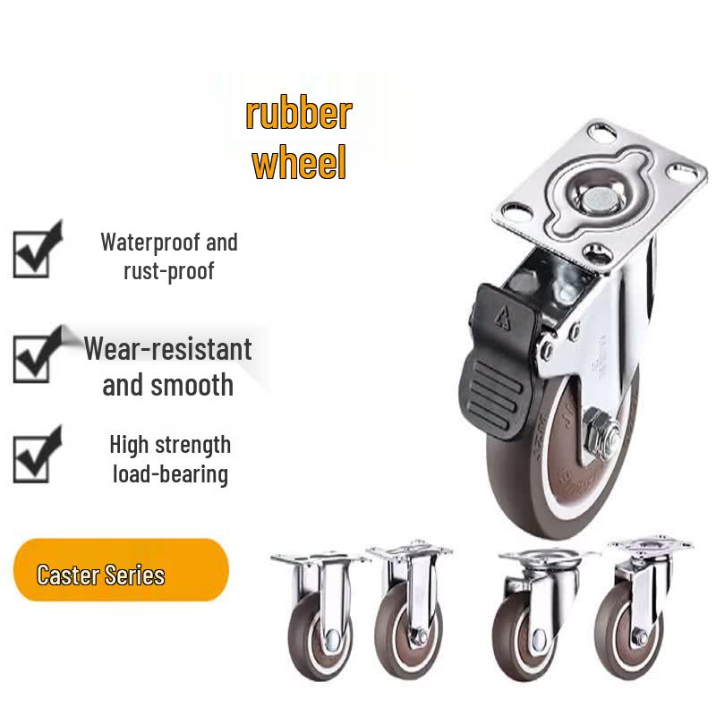 304 Stainless Steel Quiet Caster Wheel