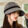 Autumn and Winter New Hat Women's Equestrian Hat Windproof Warm Hat Literary and Retro Newsboy Hat