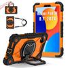 For Xiaomi Redmi Pad SE 8.7.360° Rotating Grip Heavy Duty Protection Stand TPU+PC 3in1 Anti-knock Shockproof Tablets PC Case