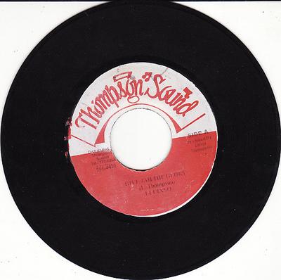 Disc de 7 inch LUCIANO - Give Jah The Glory NONE Thompson Sound 2001 Jamaica Reggae, Ska & Dub Folosit